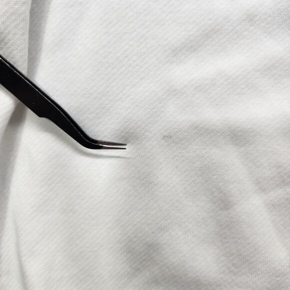 Varley Sweatshirt Womens L White Rochester Mock Neck Open Back Pullover Workout - Picture 2 of 10